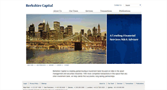 Desktop Screenshot of berkcap.com